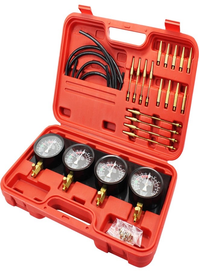 VEVOR Fuel Vacuum Carburetor Synchronize Tool Kit Fuel Vacuum Carburetor Synchronizer carb sync Gauge Set with Rubber Hose - Image 1