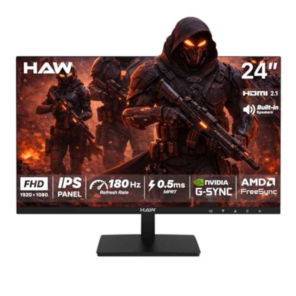 هاو شاشة ألعاب هاو F24ipy مقاس 24 بوصة Full HD 180Hz