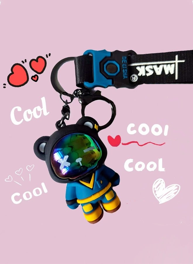 Generic Lightning Bear Keychain Bag Charm  - Image 1