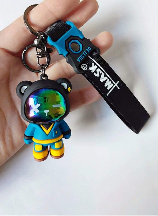 Generic Lightning Bear Keychain Bag Charm  - Image 3
