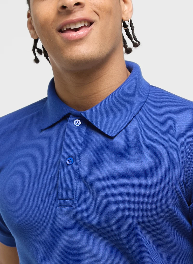 سفنتي فايف Essential Polo Shirt