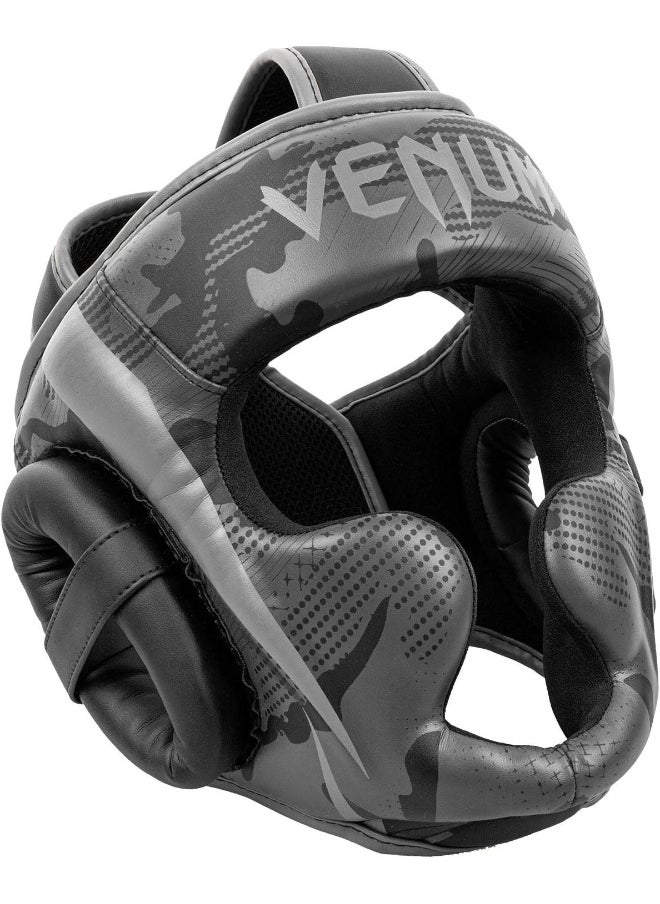 VENUM Venum Elite Headgear - Black/Dark Camo  - Image 2