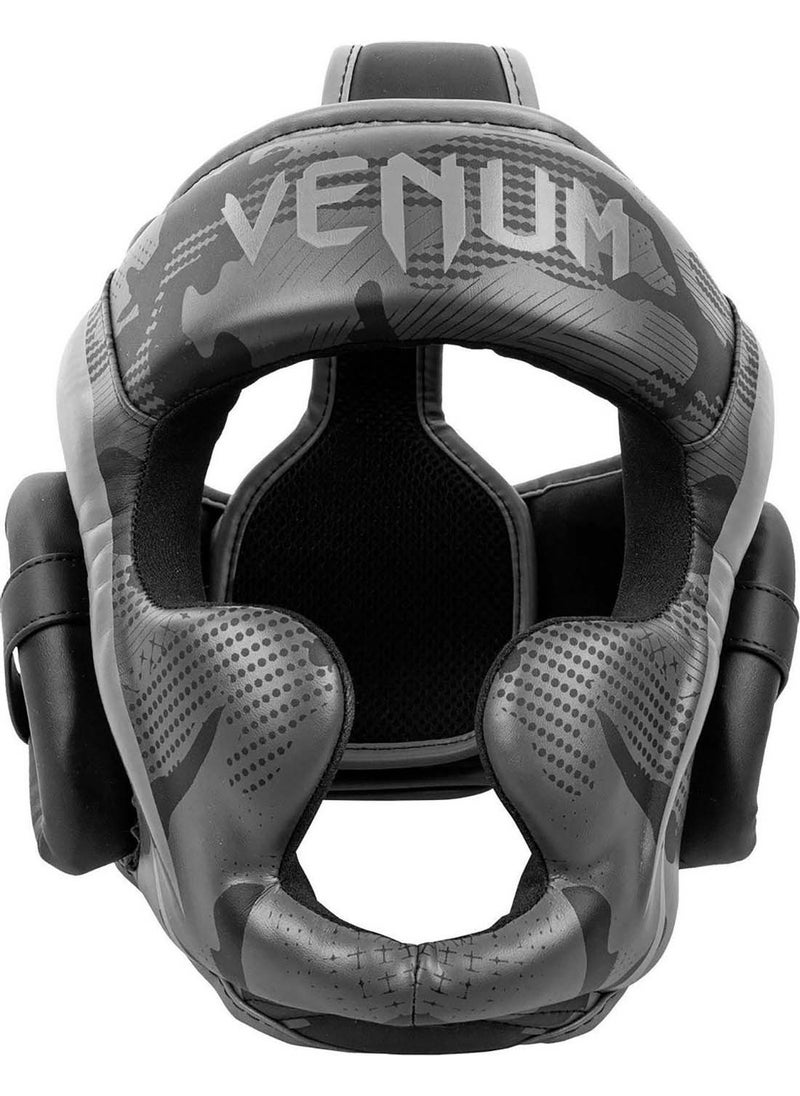 VENUM - Elite Headgear-Black/Dark Camo - Image 1