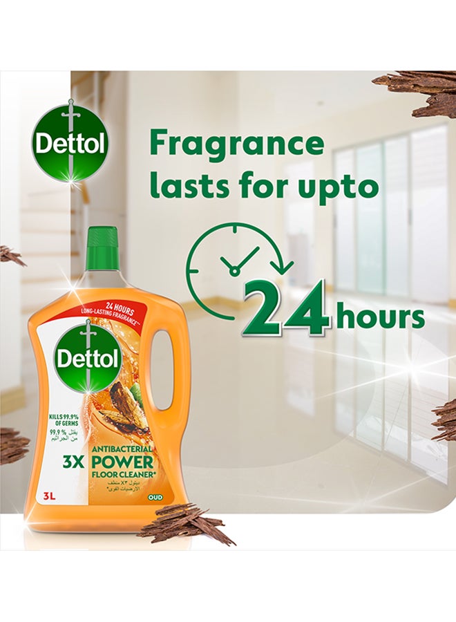 Dettol Oud Antibacterial Power Floor Cleaner 3Liters - Image 5