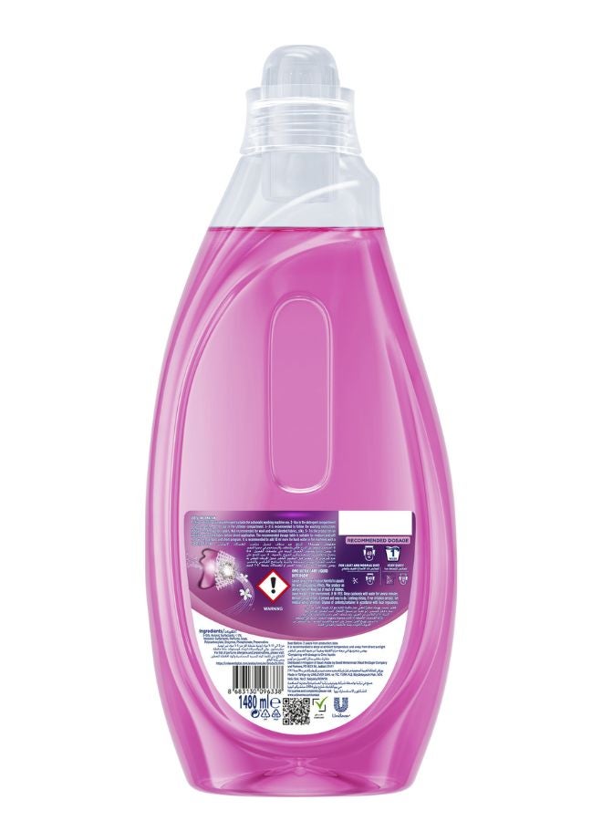 Wonder Wash Liquid Laundry Detergent Ultra Care for Short Cycles Stain Removal in 15 Minutes 1480ml - view 2