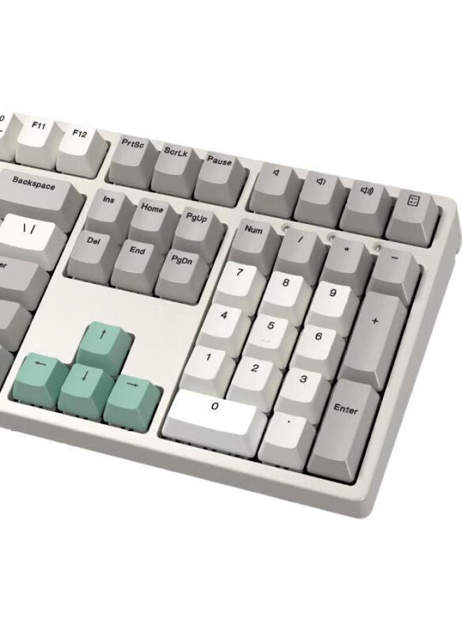 Ikbc C210 Industrial Gray Keyboard, Cherry Mechanical Keyboard, Office Computer Gaming Keyboard, 108 Keys, Wired, Brown Switch - Image 3