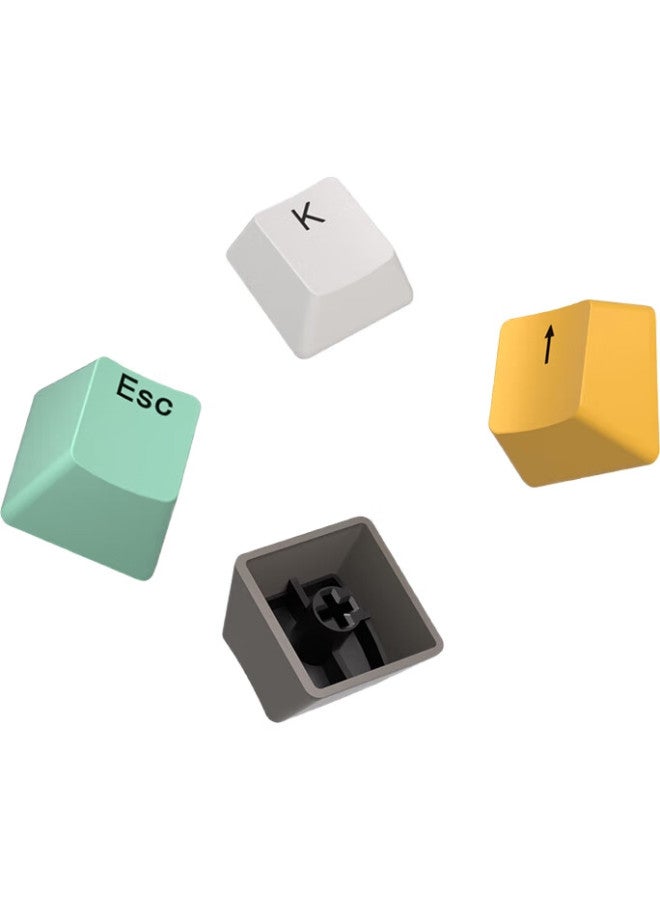 Ikbc C210 Industrial Gray Keyboard, Cherry Mechanical Keyboard, Office Computer Gaming Keyboard, 108 Keys, Wired, Brown Switch - Image 1