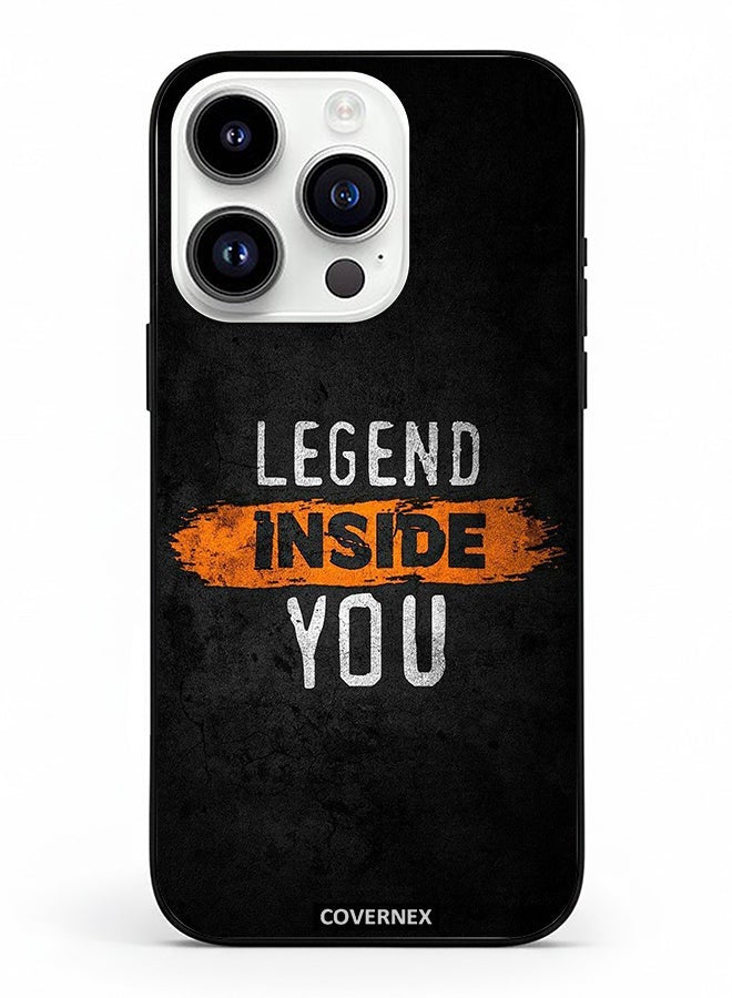 Covernex غطاء حماية آيفون 14 برو مطبوع يتميز بأسطورة بداخلك - Image 2
