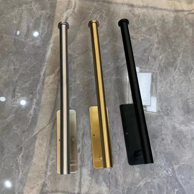 Stainless Steel Tissue Holder Punch-Free Kitchen Napkin Holder Bathroom Toilet Paper Holder Toilet Paper Holder Toilet Roll Paper Holder - Image 3