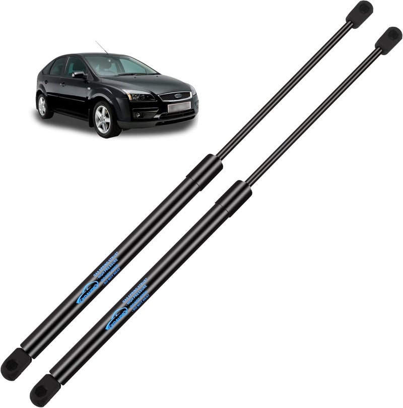 Koaudb 2Pcs Boot Struts Rear Tailgate Boot Gas Struts for Ford Focus MK2 Hatchback 2004-2012 Lift Support System 530N Gas Strut Heavy Duty Car Boot Tailgate Struts Replace #1684312, 4M51A406A10AB - Image 1