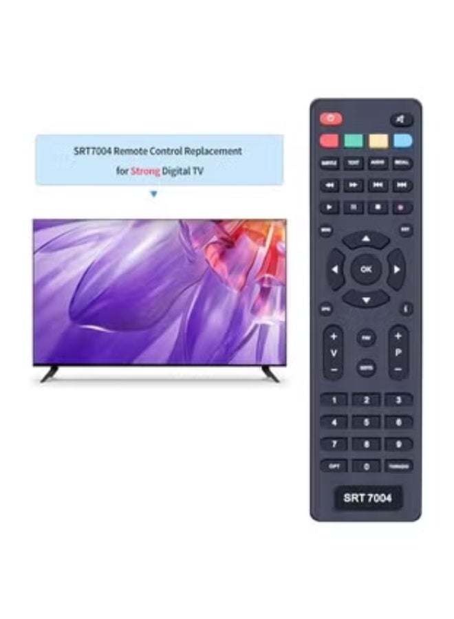 ELTRAZONE SRT7004 Infrared Replacement Remote Control – Compatible with Strong SRT7004, Thomson THS221, and DVB-S2 Satellite Receivers, No Programming Required, Easy Setup, Long-Range IR Signal, Lightweight Design, Ideal for Home Entertainment Systems - Image 3