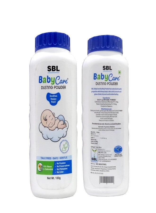 SBL Baby Care Dusting Powder, 100g (Pack of 2) - Image 3