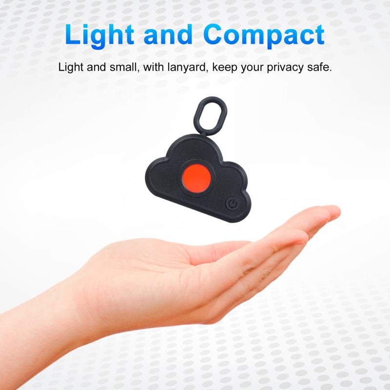 Hidden Camera Detector: Portable ABS & PC Build - USB Rechargeable Spy Finder for Hotel Safety, Home Privacy & Anti Surveillance - Image 5