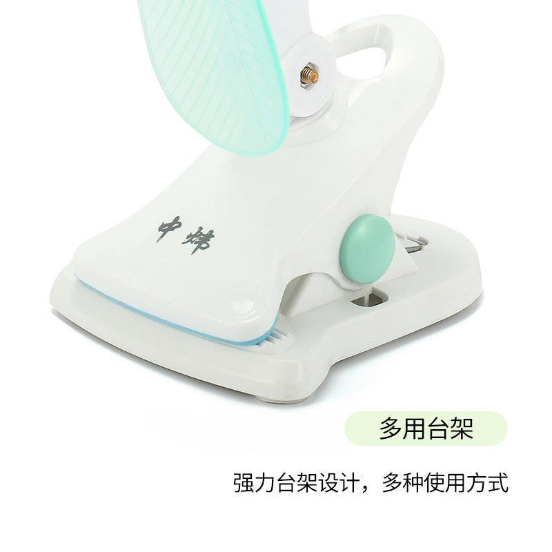 Zhongwei 680 Clip Fan Student Dormitory Small Clip Fan Bedroom Bedside Small Large Wind Household Small Fan - Image 4