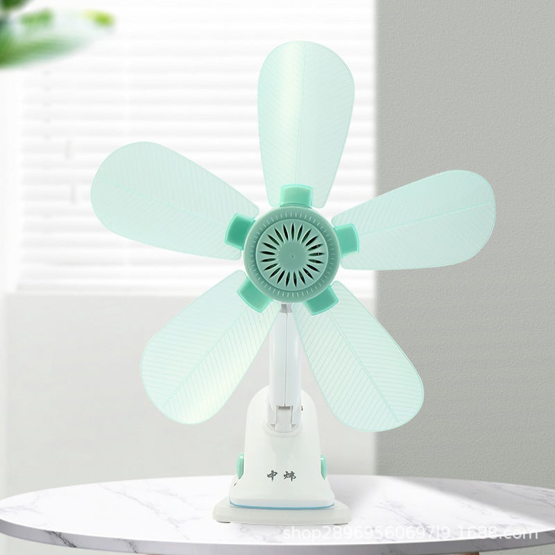 Zhongwei 680 Clip Fan Student Dormitory Small Clip Fan Bedroom Bedside Small Large Wind Household Small Fan - Image 2