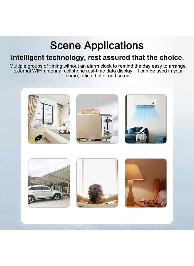 Generic Zigbee Intelligent Circuit Breaker Wireless Mobilephone APP Remotely Control Home Automation Equipment with Voice Control Function  - Image 2