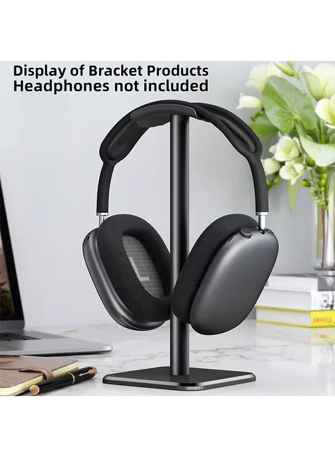 Over-ear Aluminum Alloy Headphone Stand Bracket, Internet Cafe Computer Game Headset Storage Rack, Desktop Universal Display Stand - Image 4