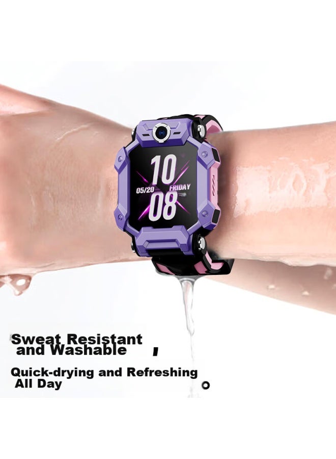Canghua Compatible Silicone Watch Band For Xiaotiancai Children'S Smartwatch, Suitable For Z9/Z8/Z7/Z6A Peak Edition/Z5/Z4/Z3/Z2/Z1S/Y01A/Y03/Y05/D3/Q1R Models - Image 4