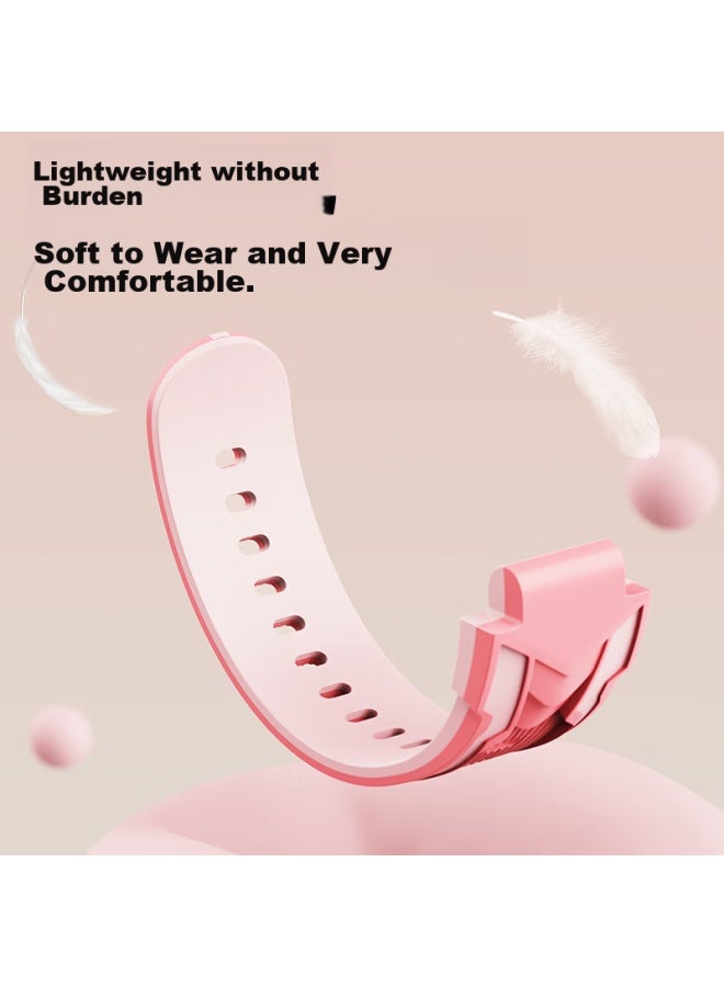 Canghua Compatible Silicone Watch Band For Xiaotiancai Children'S Smartwatch, Suitable For Z9/Z8/Z7/Z6A Peak Edition/Z5/Z4/Z3/Z2/Z1S/Y01A/Y03/Y05/D3/Q1R Models - Image 2