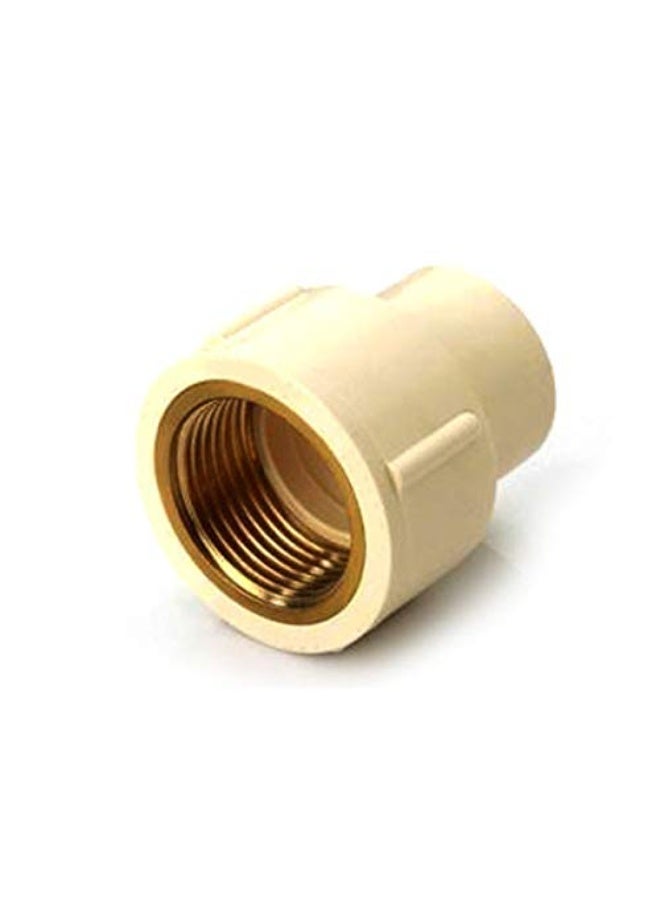 استرال وصلة ASTRAL (CPVC ونحاس) FTA مقاس 3/4 بوصة × 1/2 بوصة (عبوة من 10 قطع) - Image 3