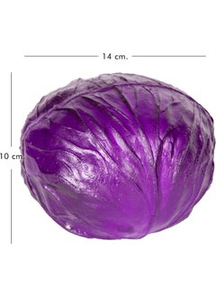 Herdekora كرنب أرجواني صناعي 14X10 سم  - Image 5