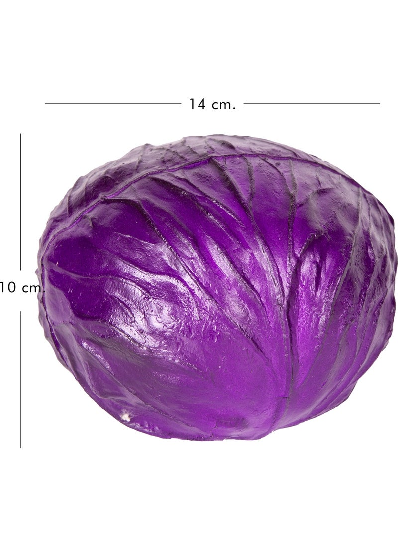 Herdekora Artificial Purple Cabbage 14X10 Cm.  - Image 5