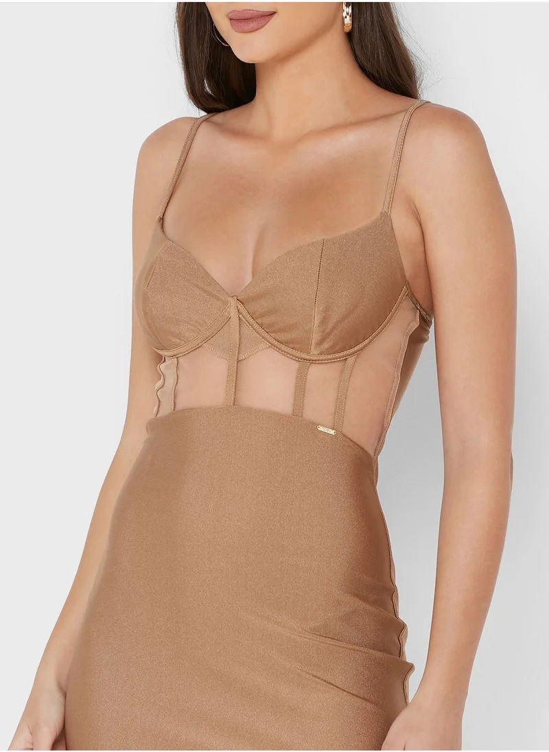Anita's Bustier Mini Dress