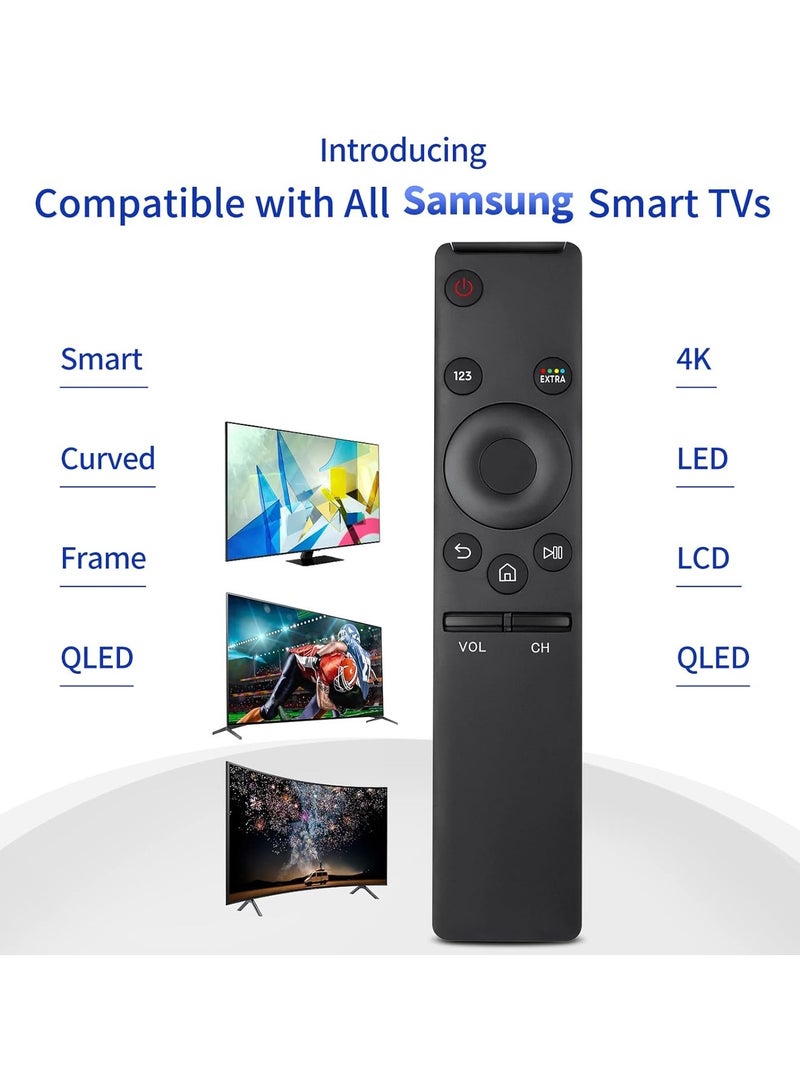 أم جي زي عالمي لاستبدال جهاز التحكم عن بعد لتلفزيون سامسونج، متوافق مع جميع تلفزيونات سامسونج الذكية ذات الإطار المنحني QLED - Image 4