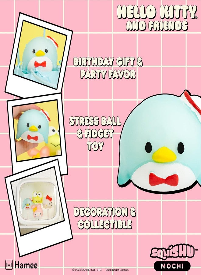 Hamee SquiSHU Sanrio Hello Kitty and Friends Squishy Toy - [Pull Stretchy Dough Fidget Sensory Toy] [Soft Squeeze Ball] Relaxing Fun Gift for Kids, Adults - Tuxedosam - Image 2