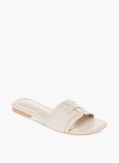 Celeste Womens Textured Slip-On Sandals  - Image 1