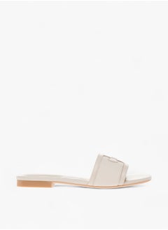 Celeste Womens Textured Slip-On Sandals  - Image 3