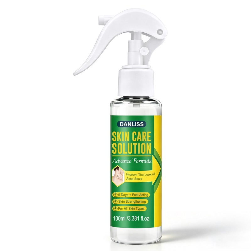 دانليس Danliss Advanced Acne Scar Repair Spray 100ml - يتلاشى بسرعة احمرار وندبات حب الشباب الداكنة في 5 أيام، ويعزز حاجز البشرة - Image 4