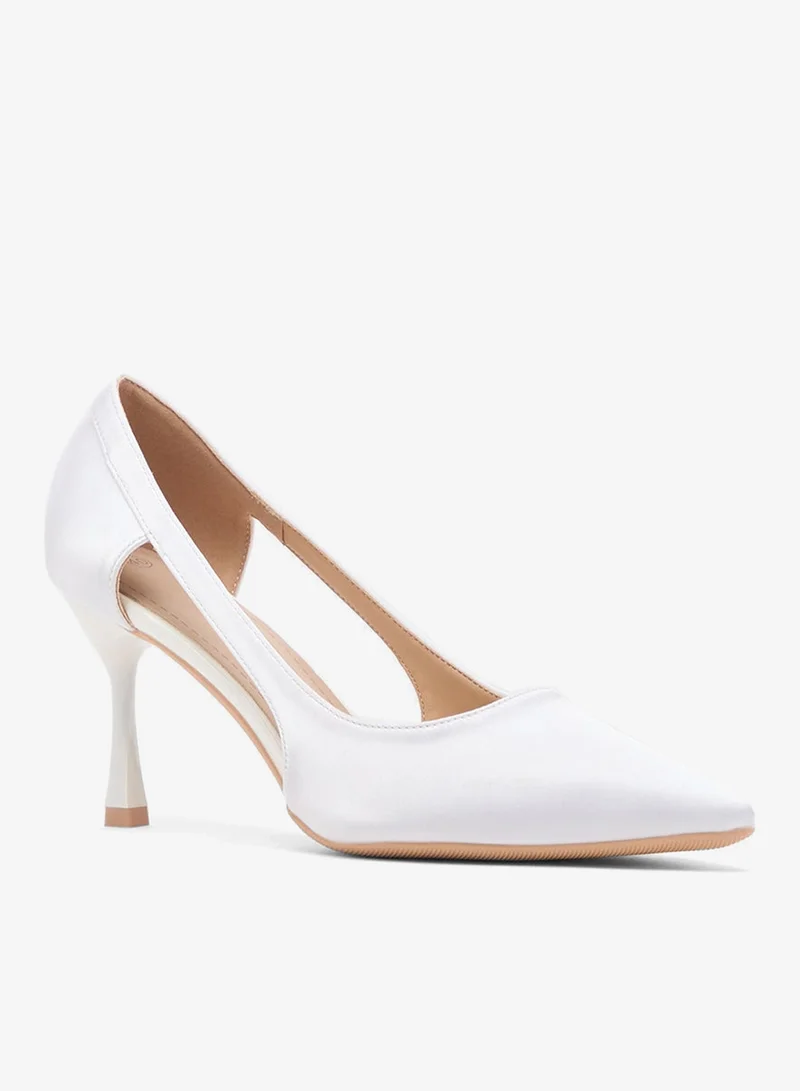 Khizana Ivory High Heeled Pump for Women | Best Price UAE