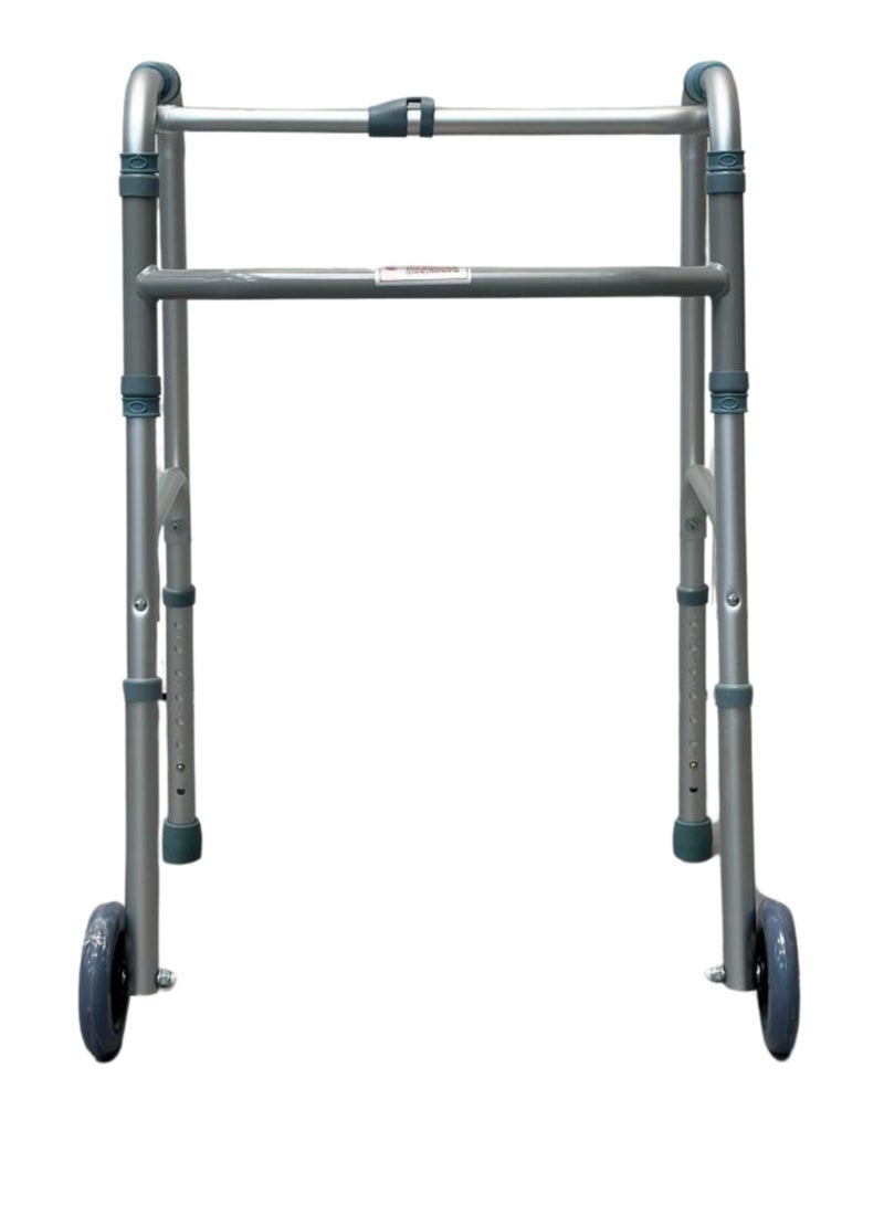 NOVAMED Foldable Walker With Wheel (9125L) - Image 2