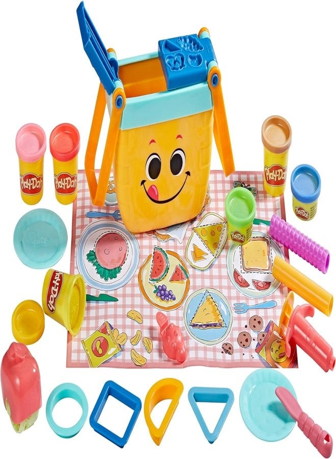 Play-Doh PLAY-DOH - PLAY-DOH-PD PICNIC SHAPES STARTER SET  - Image 1