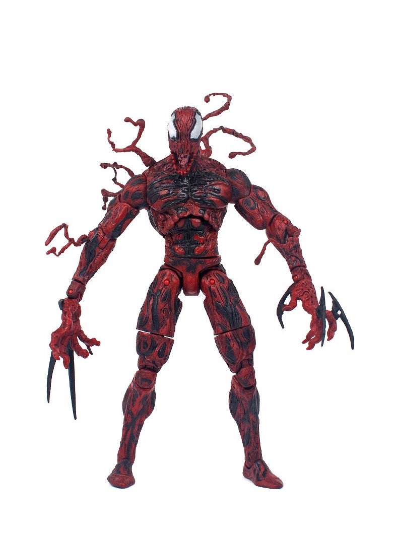 21cm Marvel Superior Spider-Man Venom Carnage Action Figure, Lethal Protector Venom Hyper Articulated Model, 7-Inch Boxed  - Image 3