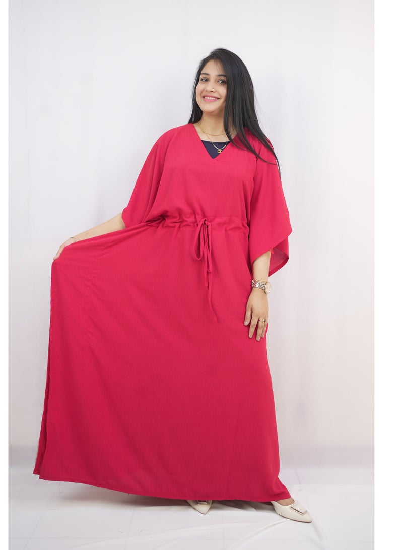Al Batool Stylish Ladies Kaftan, Luxurious Stylish Cey Fabric with Elegant Design  - Image 2