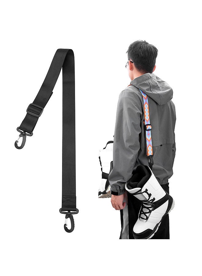 Generic Snowboard Carrier Strap for Adult Youth Skate Shoes Fixing Strap Winter Accessory for Ice Skates Ski Boots Snowboarding - Image 4