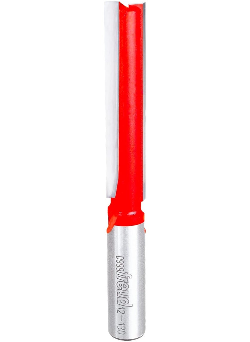 freud Freud Double Flute Straight Bit (Eclipse Grind) with Tico Hi-Density Carbide - 2 Cutters, 24000 RPM, 2-1/2" Height, 1/2" Diameter, 4-3/8" Length, 1/2" Shank - 12-130  - Image 4
