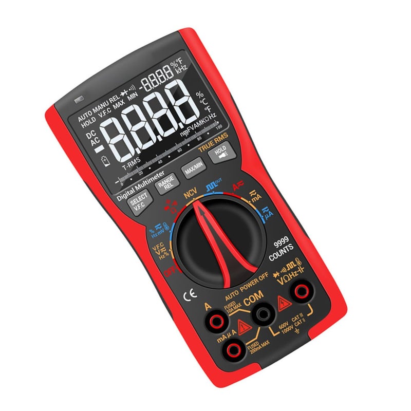 Digital Multimeter Auto Ranging Portable Multimeter Tester With LCD Screen - Image 2