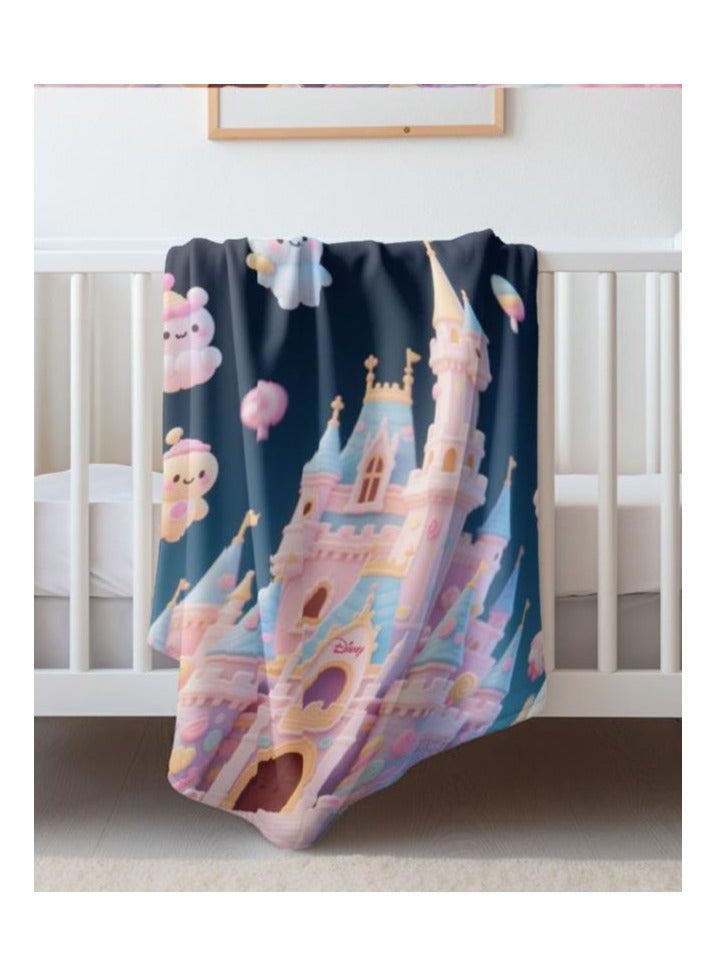 عام بطانية رقيقة من الفانيلا الكرتونية للأطفال أو الطلاب (دافئة ومريحة ومناسبة للنوم والألعاب) 100 سم * 150 سم - Image 4