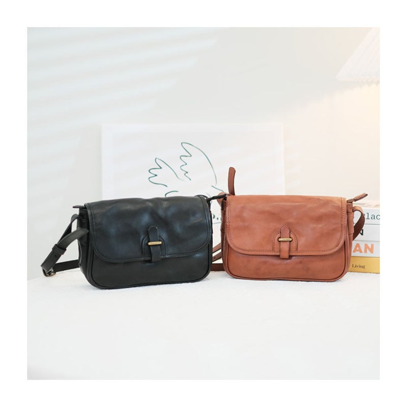High-End Top Leather Women'S Shoulder Crossbody Bag Simple Design Lightweight All-Match Casual Women'S Bag 2024 Explosive Recommend - Image 5