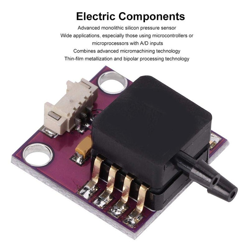جيكتسي Pressure Sensor, MPXV7002DP Pressure Sensor Board Transducer APM2.5 Electric Components - Image 2