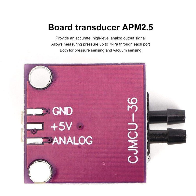 جيكتسي Pressure Sensor, MPXV7002DP Pressure Sensor Board Transducer APM2.5 Electric Components - Image 3