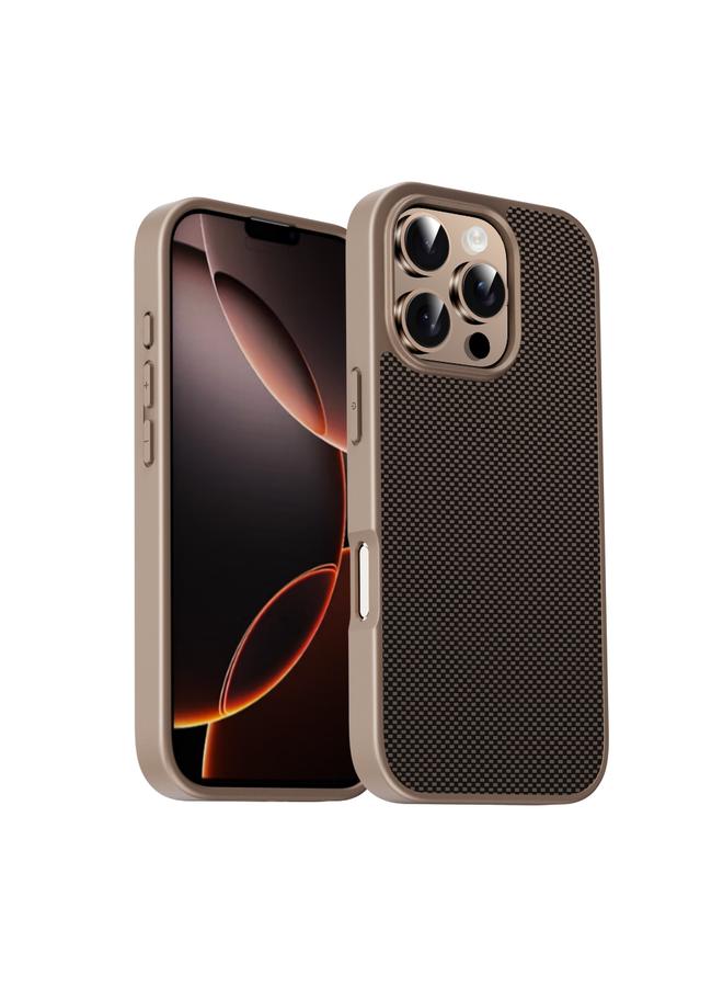 اس-توب جراب لهاتف iPhone 16 Pro من سلسلة Pita مصنوع من مادة TPU + PC - Image 1