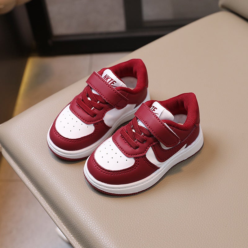 Mesh Sneakers Lightweight Flexible Sole Walking Shoes For Kids Indoor And Outdoor Activities - Image 1