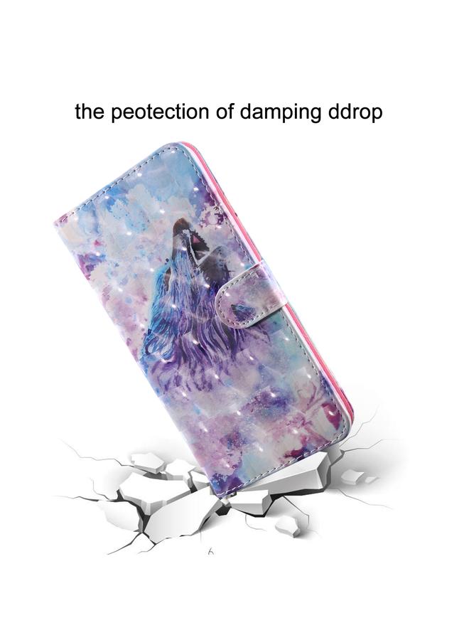 S-TOP Case For Samsung Galaxy A13 5G 3D Painted Pattern Horizontal Flip Leather Phone Case with Holder & Lanyard - Image 5