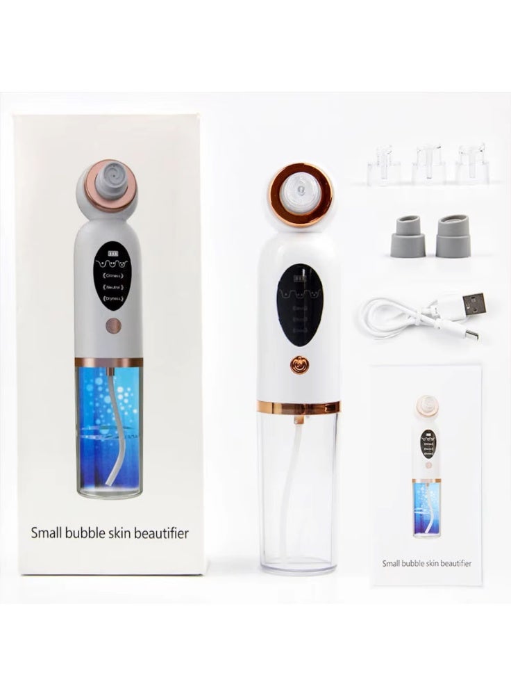 Mini Electric Facial Cleanser with Water Cycle, Bubble Acne, Pimples, Pore Vacuum, Blackhead Remover - Image 4
