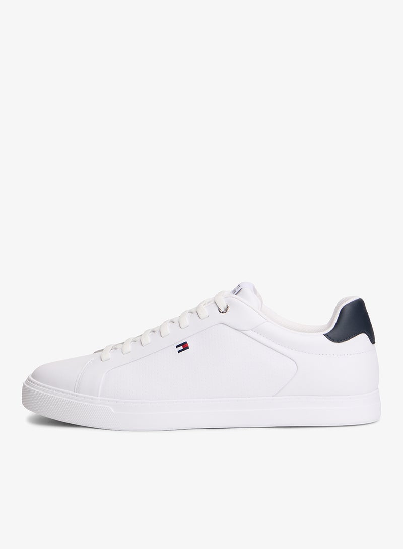 TOMMY HILFIGER Hilfiger Icon Leather Cupsole Court Sneakers - Image 2