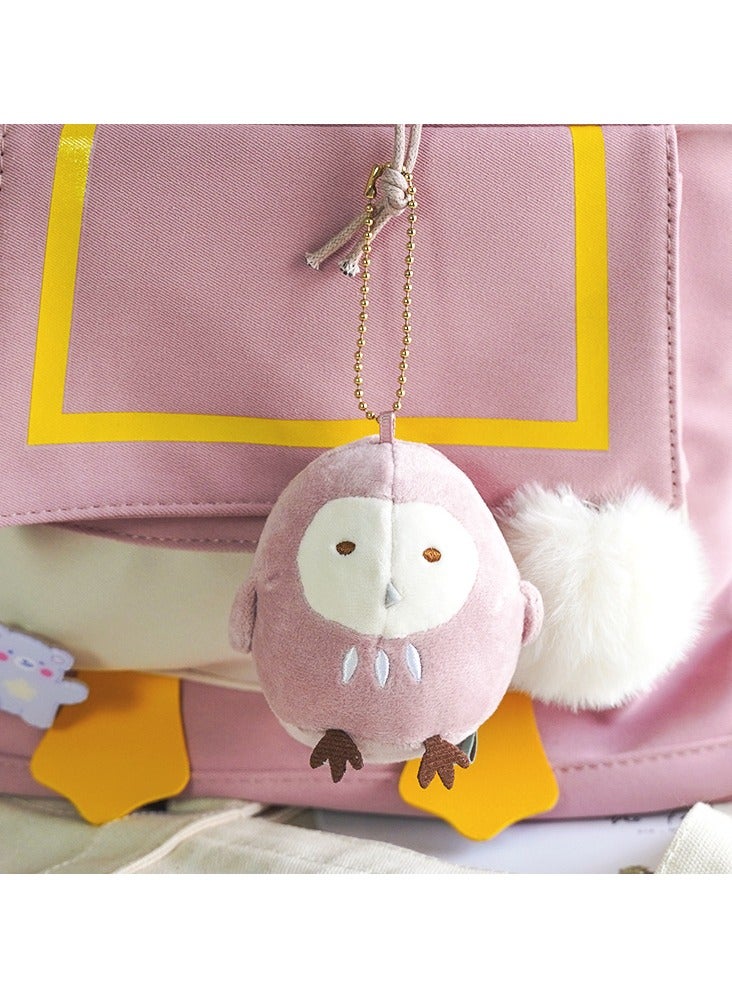 general Cute Corner Creatures Fried Shrimp Plush Keychain Doll, Cartoon Toy, and Bag Pendant